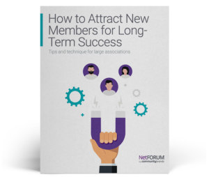 Attracting Members for Large Associations